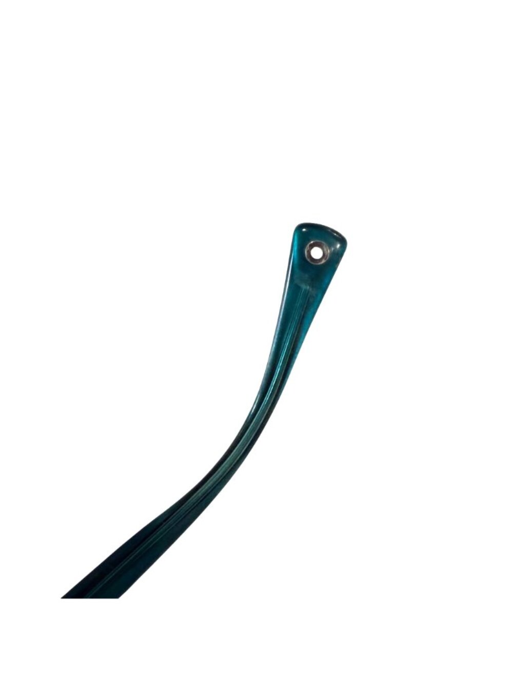 Coach HC5033 Alyson Frames Only Eyeglasses Satin Silver Frame Teal Black Arms - Picture 5 of 8